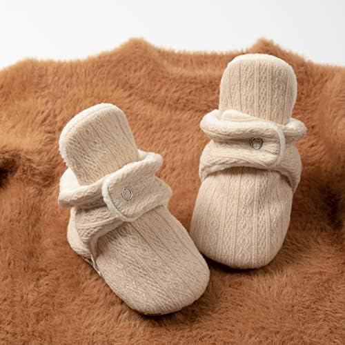 Babelvit recém -nascido menino menina de velo macio Botas de lã Fique em chinelos infantis Sapas sapatos não caçadores de canhões