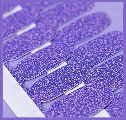 Turnando violeta - tiras de unhas da rua em cores 16 contagem fmg243