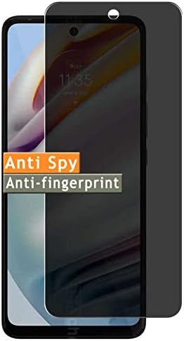 Protetor de tela de privacidade VAXSON, compatível com o adesivo Motorola Moto G60 Anti -Spy Film Protectors [não temperado