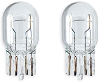 Substituição para Philips 7443 Lâmpadas automotivas em miniatura de lâmpada por Lumenivo - 25W 13,5V T6.5 Base de cunha para luz traseira