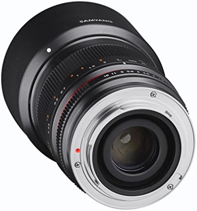 Samyang F1.2 CSC 35 mm lente de foco manual para fuji x - preto
