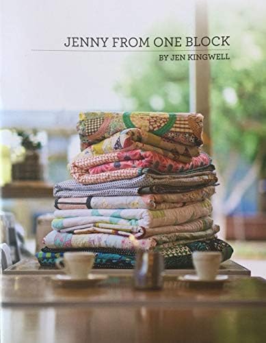 Jen Kingwell projeta Jenny de um livreto de padrão de bloco
