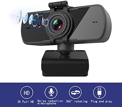 LMMDDP Webcam Câmera Web completa foco automático com webcamera de desktop de web com microfones FORCOMPUTER