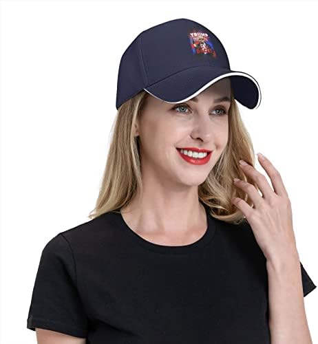 Trump 2024 Baseball Cap Women's Women Ajusta Hats Unissex Caps Sandwich Caps