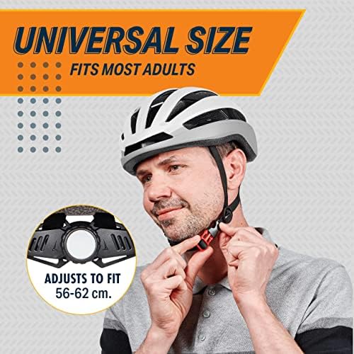 Capacete de bicicleta Bikeroo - Capacetes de bicicleta adulta para homens e mulheres com capacete leve - bicicleta para ciclismo ao
