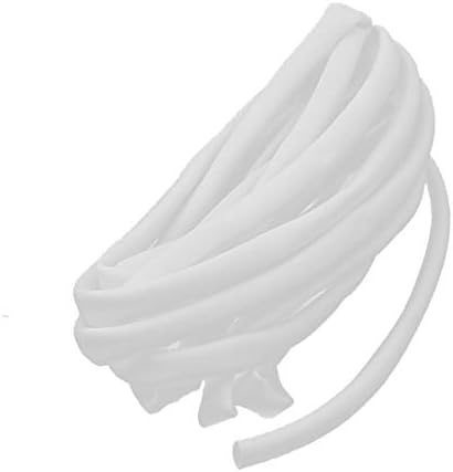 X-Dree 4,5mm PVC Geardd Blank Write-On Markers Rótulos Tubos 4m Comprimento (4,5 mm PVC Geard Blank Cable de scrritura escritura