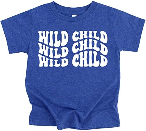 Olive adora camisetas retrô onduladas da Apple Child Child para meninos e meninas para bebês e crianças pequenas