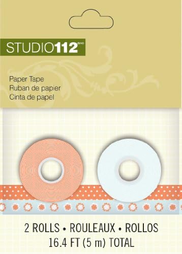 K & Company Studio 112 Fita de papel para scrapbooking, rosa