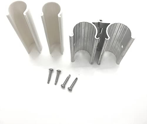 Snap de alumínio no kit de dobradiça portas de pvc aberturas ou portões ou molduras frias para parafusos de aço inoxidável