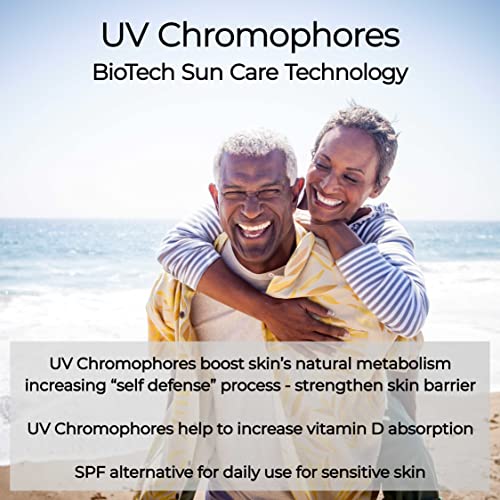 Controle de rugas de caramba Bionova com cromóforos UV 0,5 oz.