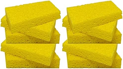 Yardwe espuma esponja 10 PCs cozinha esponja de páscoa cozinha esponja esfregar lavagem de louça de esponja limpeza de limpeza