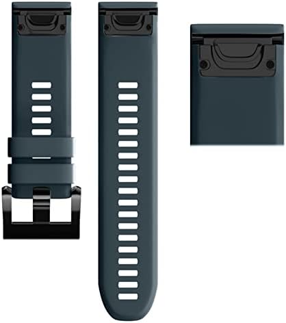 Aehon 26 22 22 mm de faixa de vigilância para Garmin Fenix ​​7x 7 7s Assista Quick Release Silicone EasyFit Strap Strap