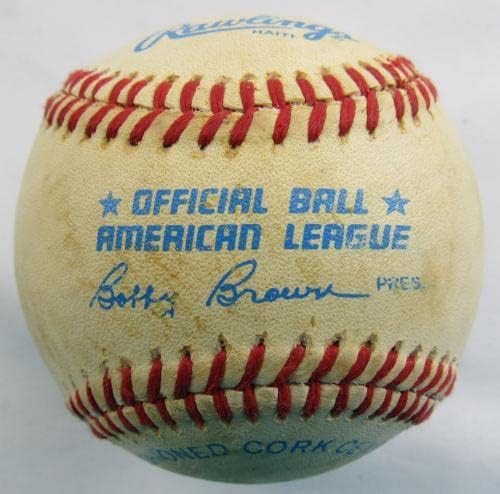 Tommy John Bobby Grich assinou autograph Autograph Rawlings Baseball B88 - Bolalls autografados