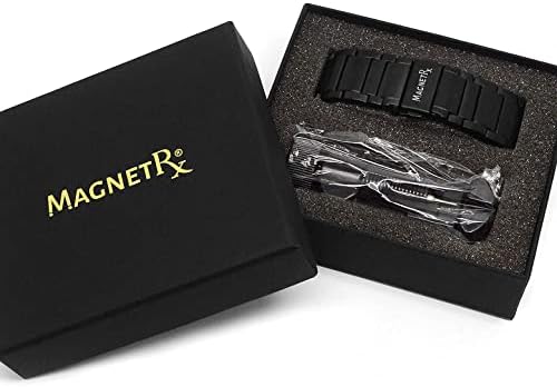 Magnetrx Magnetic Apple Watch Band - 316L Aço inoxidável Ultra Strenget Magnet Watch Band Compatível Apple Watch Series 7/6/5/4/3/SE