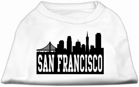 São Francisco horizonte de tela Camisa branca SM WHITE SM