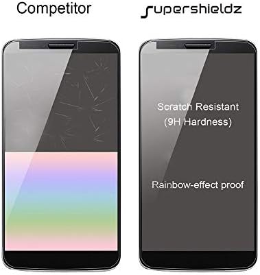 Supershieldz projetado para Huawei P Smart 2019 Protetor de tela de vidro temperado, anti -scratch, bolhas sem bolhas