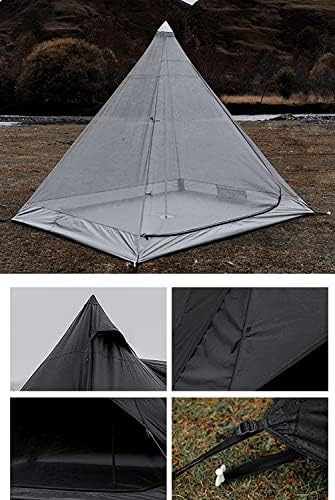 Haibing tenda 2 pessoas atualizadas Ultralight tenda de silicone revestido de silicone