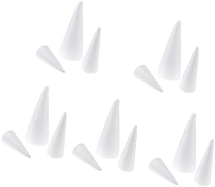 Cortadores de espombos em forma de cone em forma de cone em forma de cone para artesanato de modelagem de diy artesanal/351
