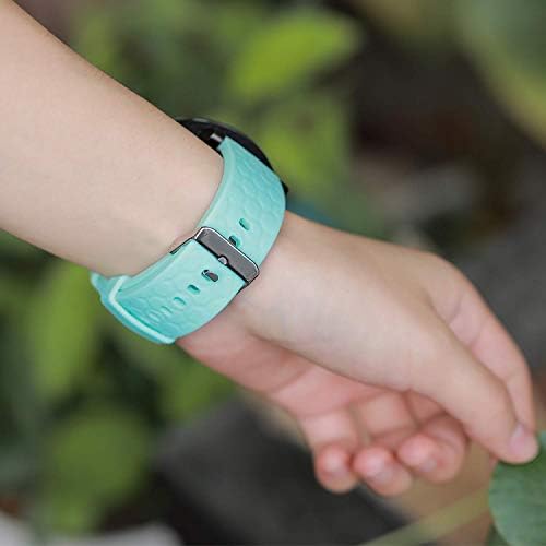 Ninehorse Watch tiras compatíveis com mvfoit p42b y20gta banda smartwatch, bandas de relógio inteligente de silicone