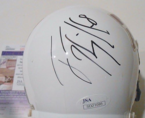 Trevor Knight assinou o Texas A&M Aggies Mini capacete com JSA CoA SD21095 C - Mini capacetes autografados da faculdade