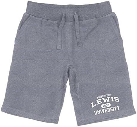 W Republic Lewis University Flyers Property College Fleece Lamestring Shorts