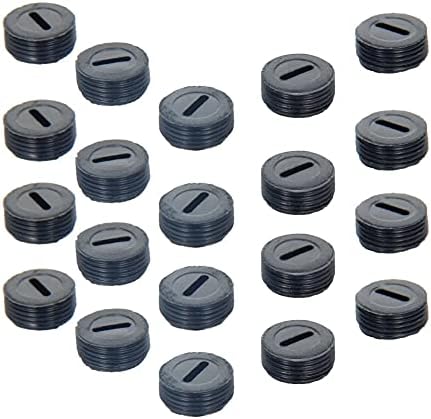 Heyiarbeit Caps de suporte de escova de carbono 13mm O.D. 5,7 mm de espessura Tampa do motor Tampa de encaixe de plástico
