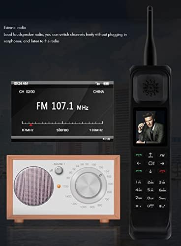 Telefone celular do celular KXDFDC, cartões SIM duplos de espera dupla, telefone celular compatível com rádio FM, lanterna