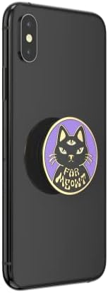 Popsockets Phone Grip com Kickstand em expansão, Popsockets para telefone - esmalte Far Meowt