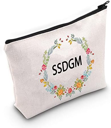 Tobgbe True Crime Fan Gift SSDGM Fan Gift Stay Sexy True Crime Makeup Bag True Crime Podcast Gifts Gifts Funny Serial Killer Cosmetics