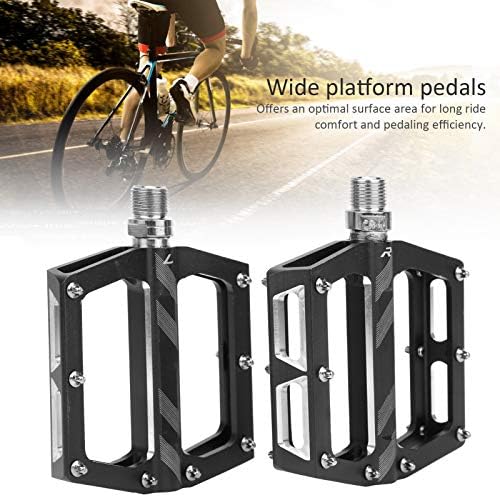 Pedal plano de Kadimendium, pedais de bicicleta rodoviária Pedal de bicicleta côncavo Pedal Pedal Ciclismo de alumínio