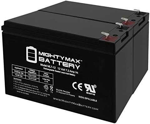 12V 7.2ah SLA Battery para Xtreme Power NXRT -1500 UPS on -line - 2 pacote