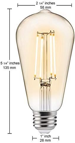 Lâmpadas de 4 watts LED de LED Edison - 4W estilo softlight lâmpadas LEDs de led de estilo antigo - Branco branco