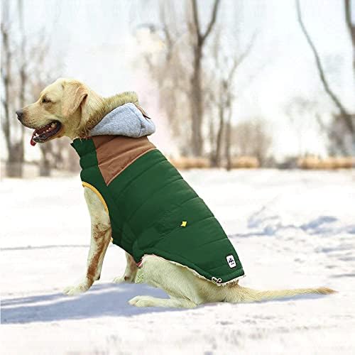 Cães com casacos de clima frio à prova de vento, vestuário de roupas de cachorro colete de inverno, jaqueta de cachorro de clima
