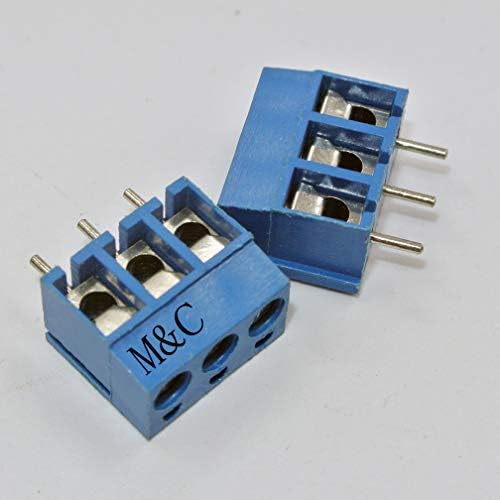Onvas 500x azul 3p m3 parafuso com fenda SLUTET PCB Bloco de 5 mm de 5 mm 16A Conectores KF300
