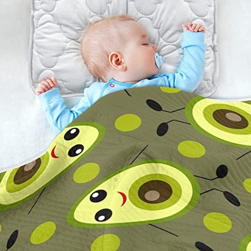 AVOCAÇÃO UNISSISEX Pão de bebê fofo para criança cobertor de criança para creche com cobertor difuso de material grosso e
