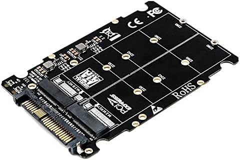 Conectores u2pcb u.2 cartão adaptador sff-8639 cartão de expansão ssd dual sata pcie3.0 x4 interface u2 m3u7
