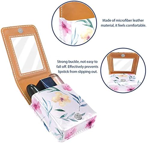 Caixa de batom de maquiagem para o organizador de batom portátil de buquê rosa