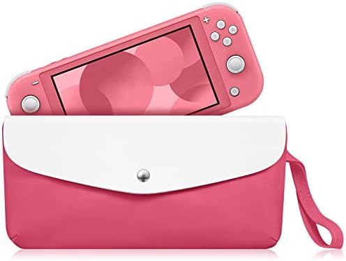 Caixa de transporte de fintie para Nintendo Switch Lite 2019 - bolsa de manga de proteção portátil de viagem com bolso