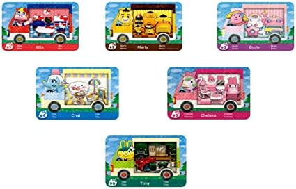 81 PCS Mini NFC Cards Compatível com Animal Crossing New Horizons Series 1-4 Cards