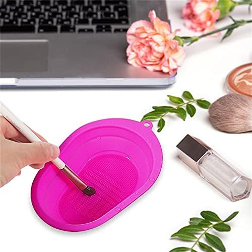 Dbylxmn Brush Pad Cleanner Cosmético Tool de maquiagem maquiagem de maquiagem de limpeza Limpeza de escova de limpeza de lavagem