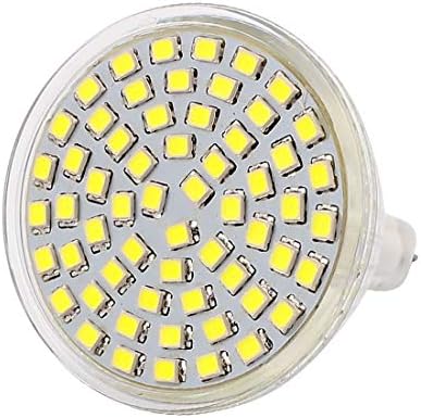 NOVO LON0167 220V 6W MR16 2835 SMD 60 LEDS LED BULBO LIGHT Spotlight Down Lamp Iluminação Branca (220V 6W MR16 2835 SMD 60 LEDS LED
