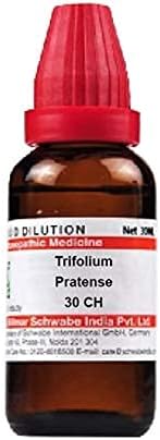 Dr. Willmar Schwabe Índia Trifolium Pratense Diluição 30 CH garrafa de 30 ml de diluição