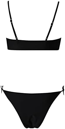 Plus Size Swimsuitu Swimwearsuits Toits de biquíni Pedaço de biquíni Duas cores Nada de praia sólida Mulheres de roupas