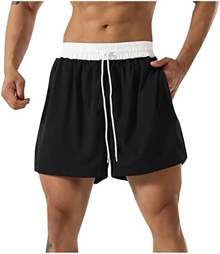 Basquete atlético de esportes masculinos de Walldor, executando shorts ao ar livre casual encastar shorts elásticos respiráveis ​​e
