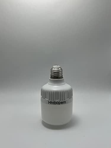Lâmpadas de lâmpada de hhtbopem, 60w equivalente a 5000k luz do dia lâmpadas de lâmpada LED brancas, lâmpadas de lâmpada amigáveis