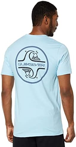 Camiseta de bolha principal do Quiksilver masculino