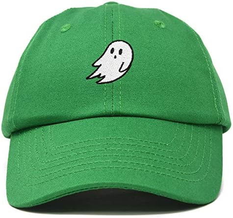 Dalix Ghost Borderyer Papai Hat Baseball Cap fofo Halloween