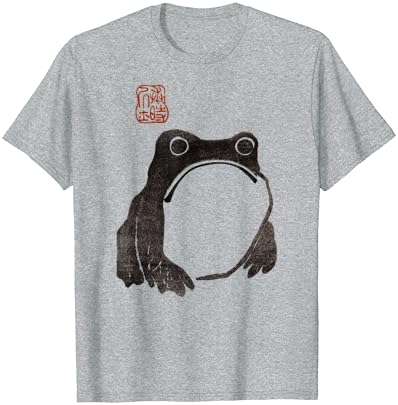 Frogue fofo cottagecore - camiseta robusta de sapo japonês