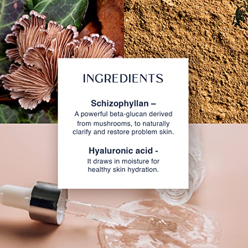 Soro de pele Hyaglo® esclarecedor | Solução de ácido hialurônico patenteado para pele problemática, manchas escuras, queimaduras