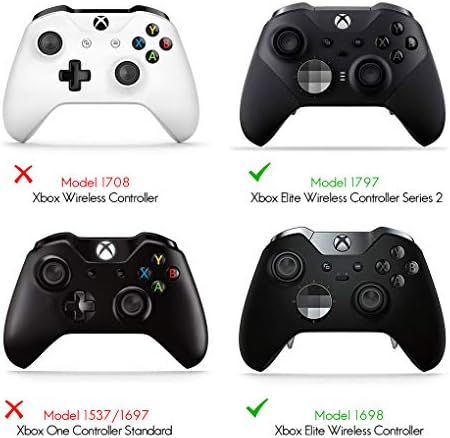 Tomsin Substituição Metal D-pads e pás para Xbox Elite Controller Series 2 e para Xbox Elite Wireless Controller